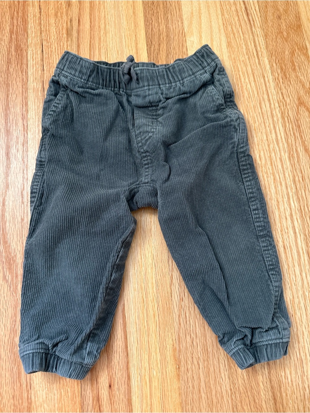Tea Collection Toddler Boys Grey Corduroy Pants Size 2T